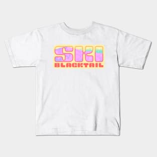 Ski Blacktail Kids T-Shirt